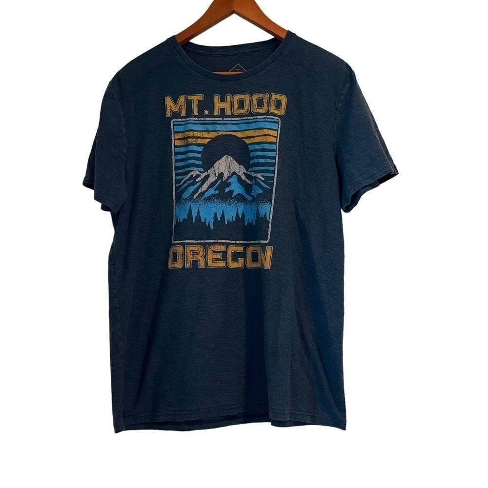 Mt. Hood Oregon Blue T-Shirt